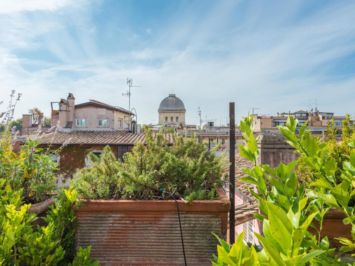 ローマPiazza Lovatelli Luxury Penthouseアパートメント エクステリア 写真