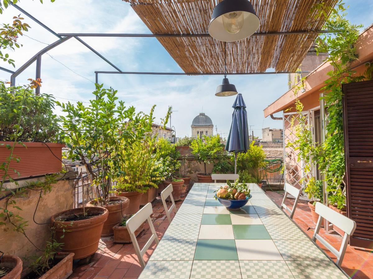ローマPiazza Lovatelli Luxury Penthouseアパートメント エクステリア 写真