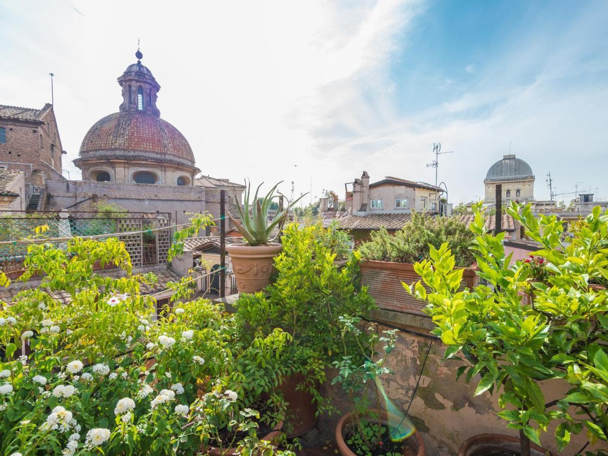 ローマPiazza Lovatelli Luxury Penthouseアパートメント エクステリア 写真